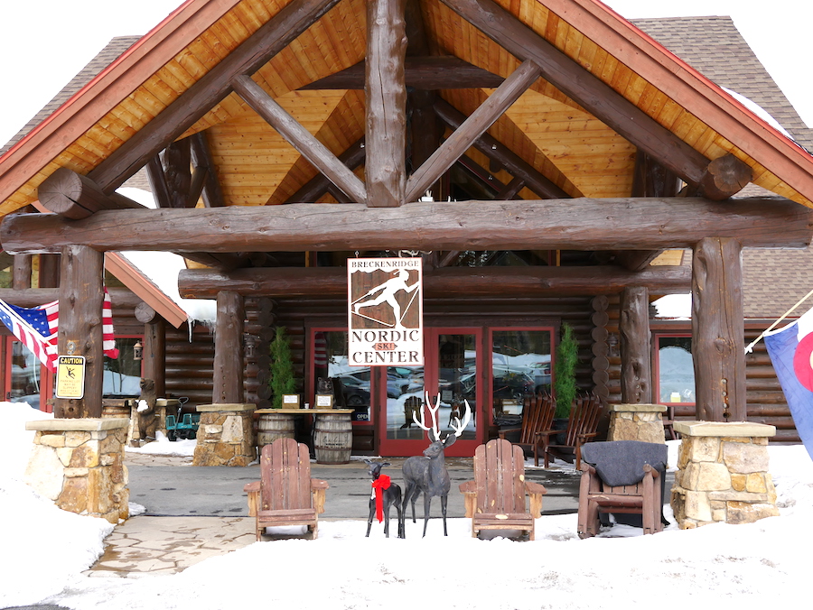 A nordic ski lodge
