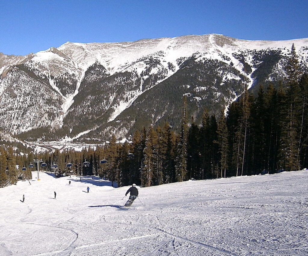 Skiing in Colorado,